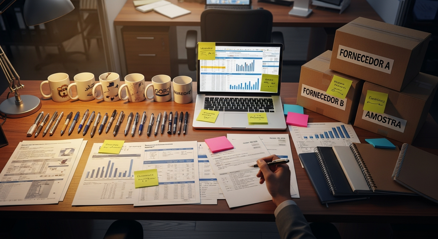 Brindes corporativos: o guia definitivo de compra, personalização e logística